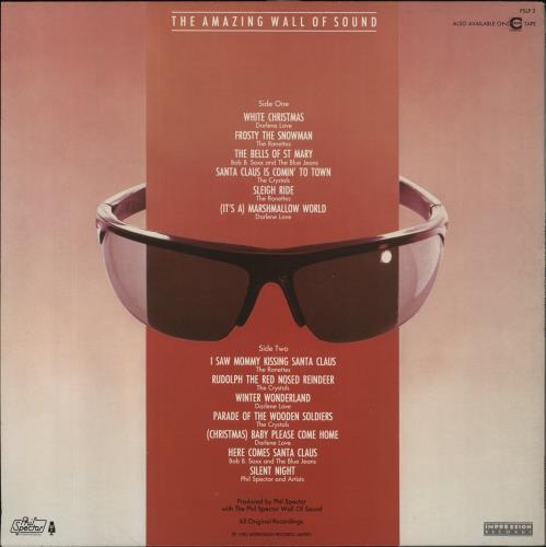 Phil Spector Phil Spector's Christmas Album UK vinyl LP album (LP